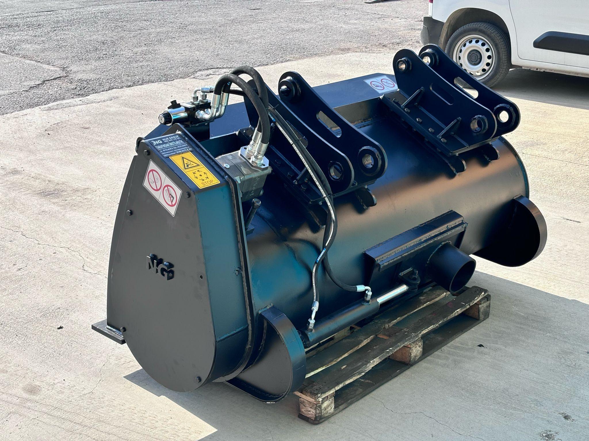 High-Performance Concrete Mixer Buckets for Loaders and Excavators