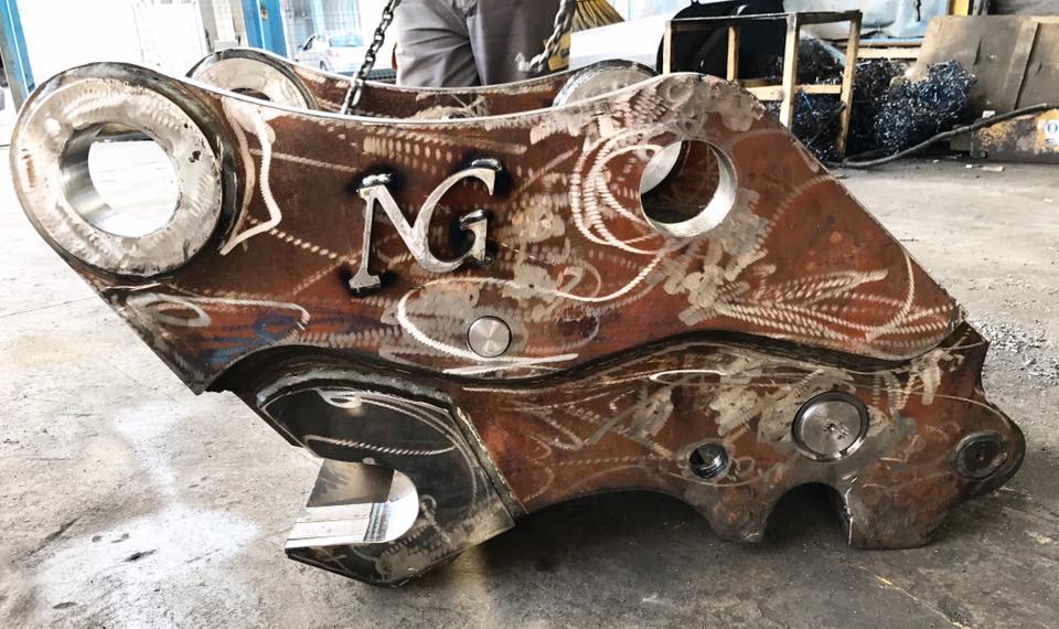 Schnellwechsler für Bagger