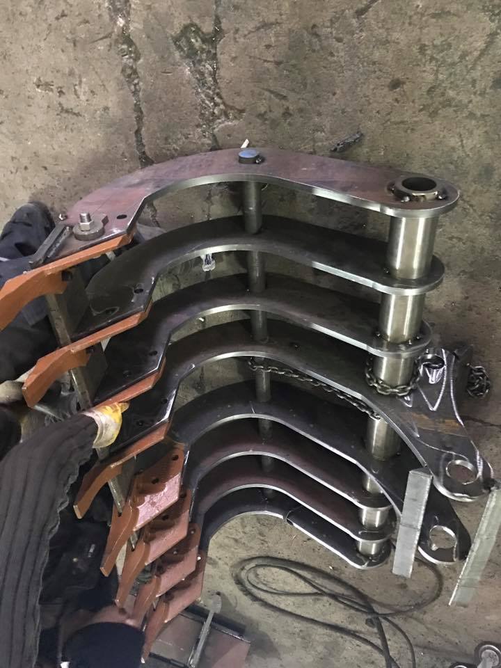 Excavator Stick Rakes