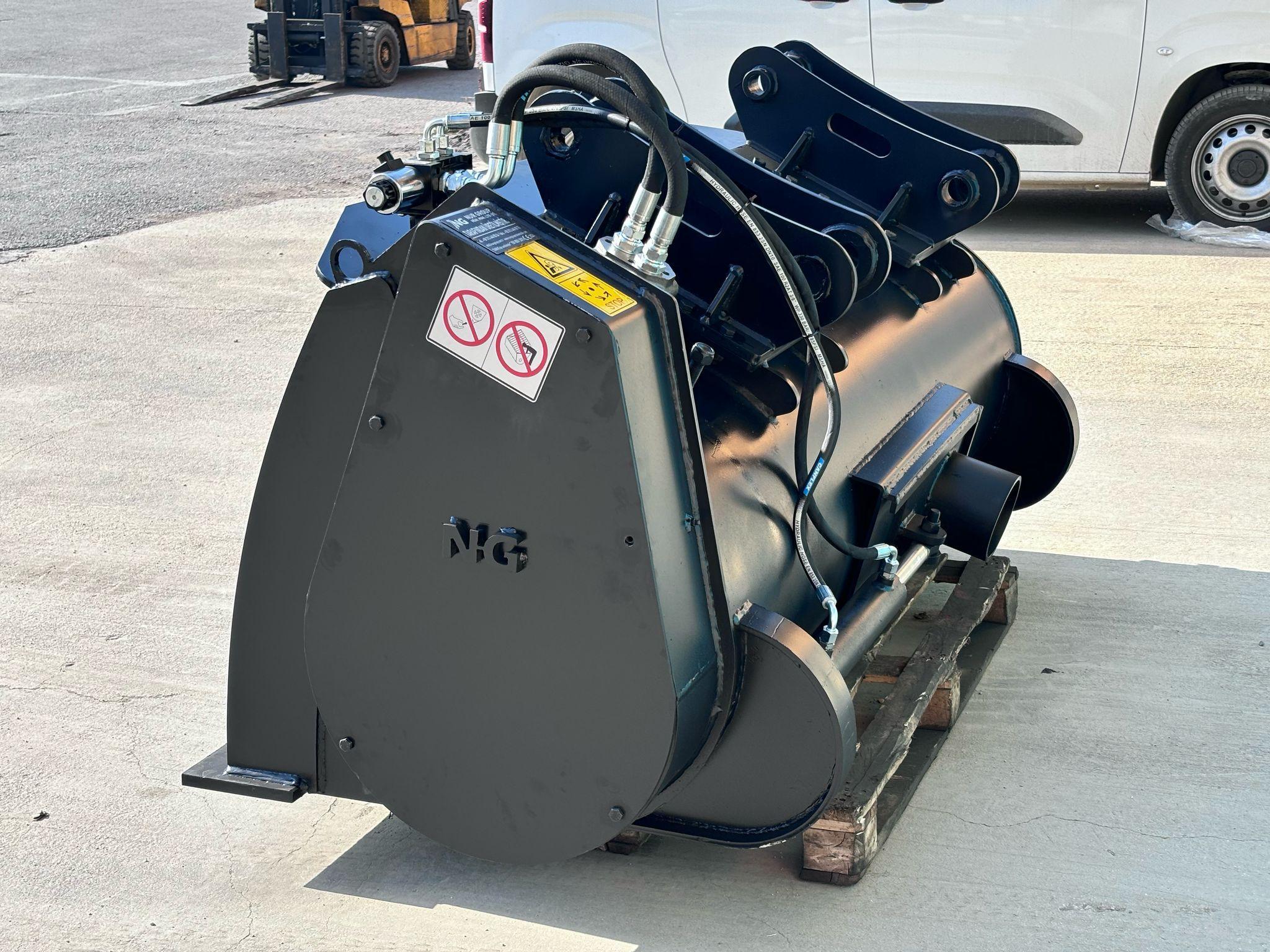 High-Performance Concrete Mixer Buckets for Loaders and Excavators