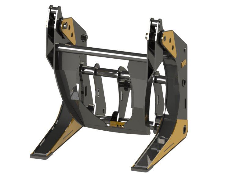 Loader Log Grapple Attachments for Efficient Timber Handling