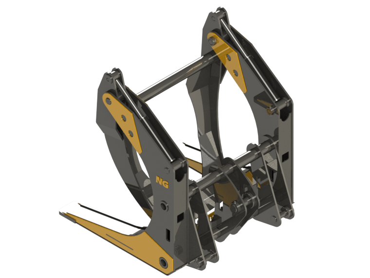 Loader Log Grapple Attachments for Efficient Timber Handling