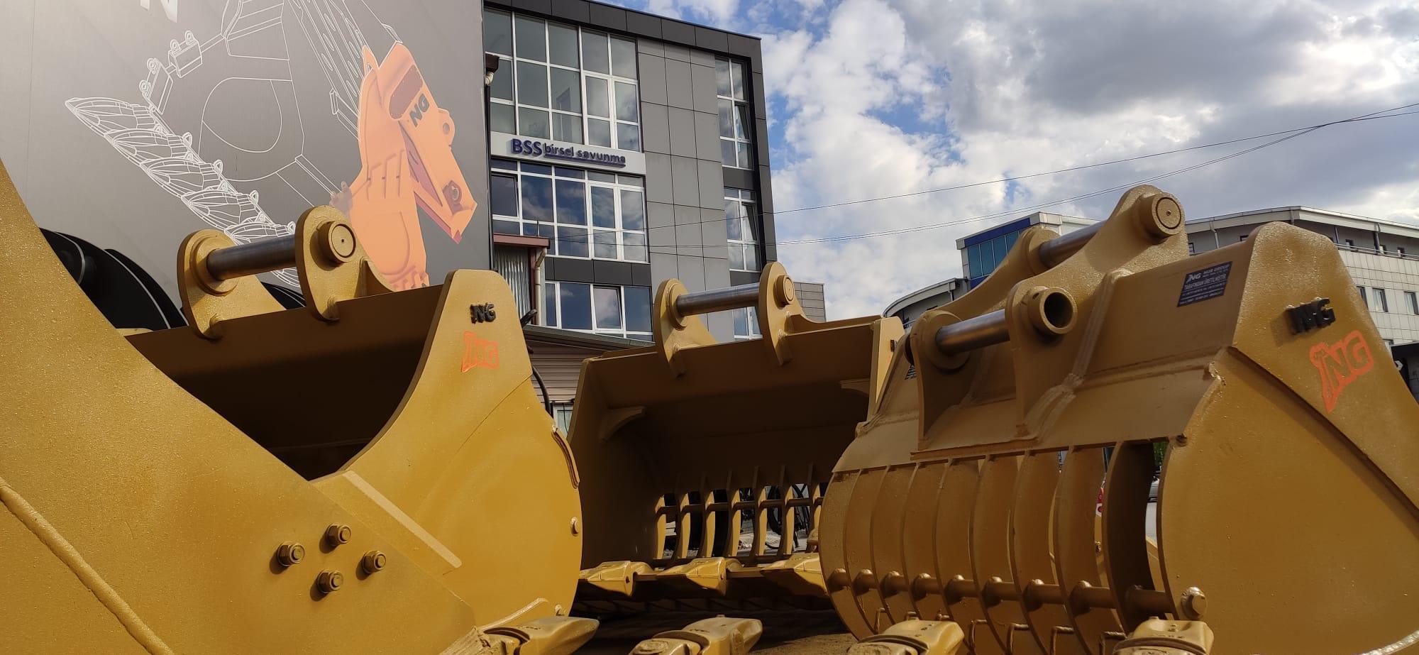 Excavator Skeleton Buckets for Rock and Debris Separation