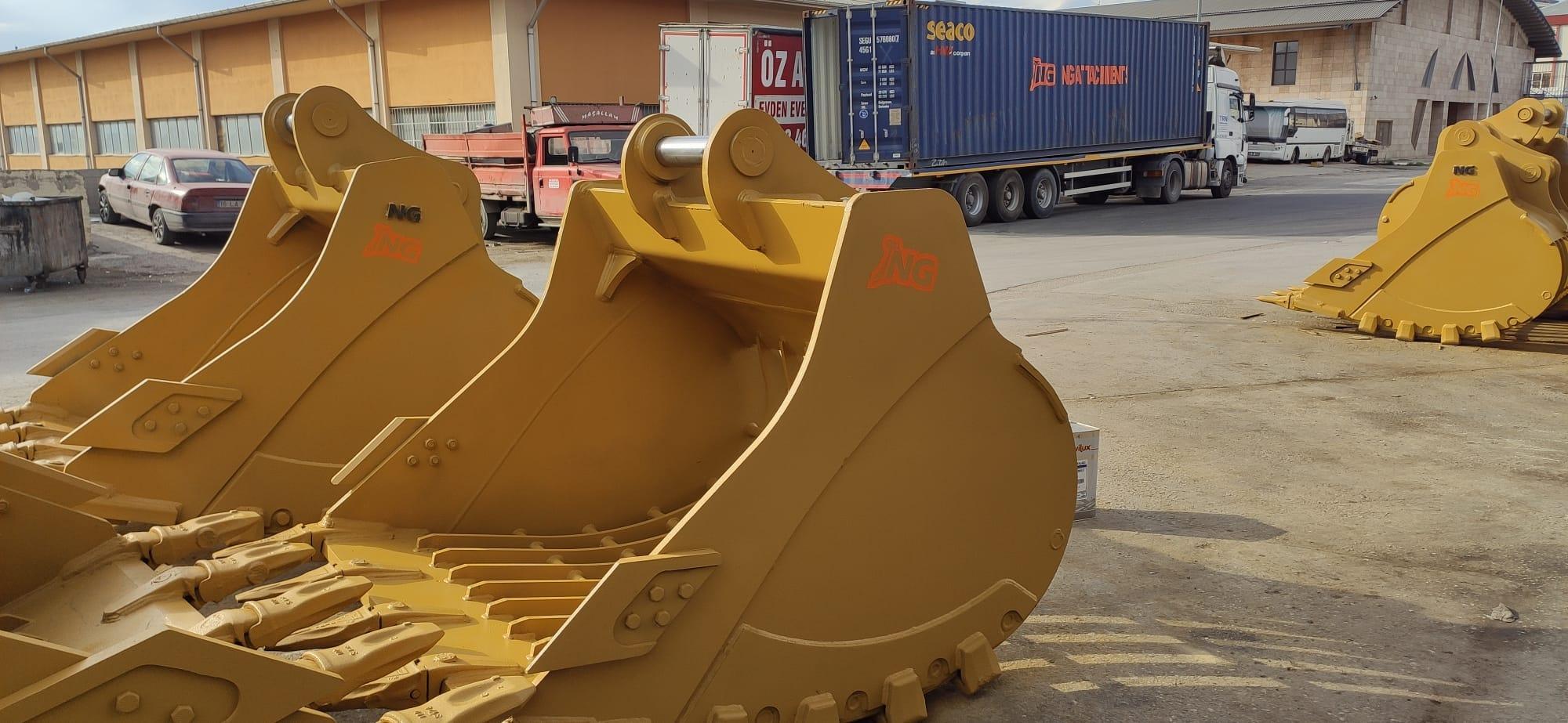 Excavator Skeleton Buckets for Rock and Debris Separation
