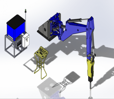 Hydraulic Pedestal Boom Systems