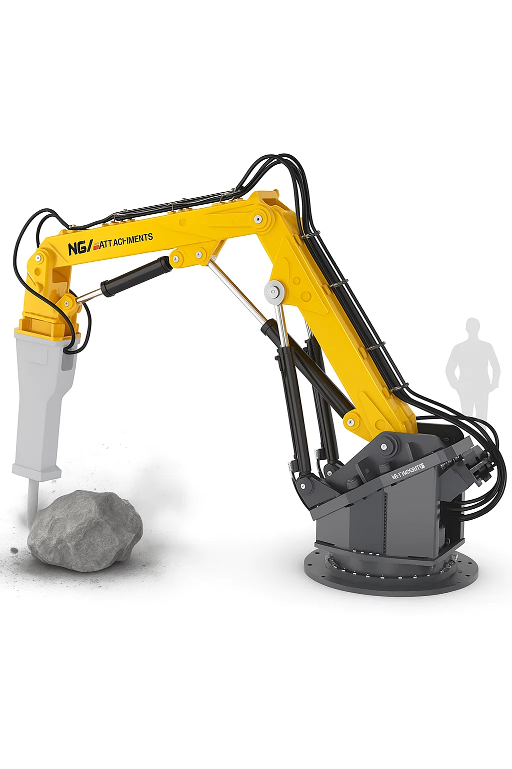 Hydraulic Pedestal Boom Systems