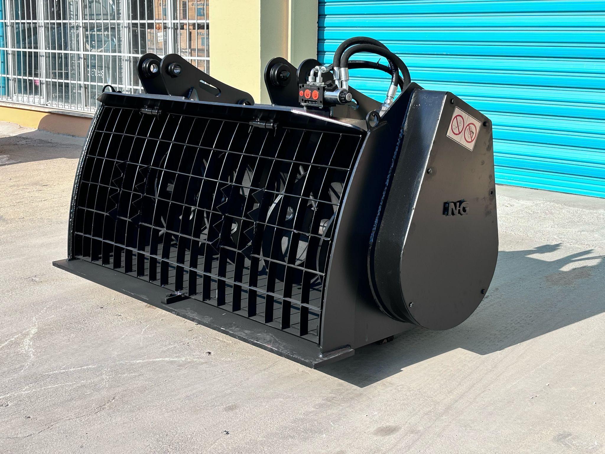 High-Performance Concrete Mixer Buckets for Loaders and Excavators