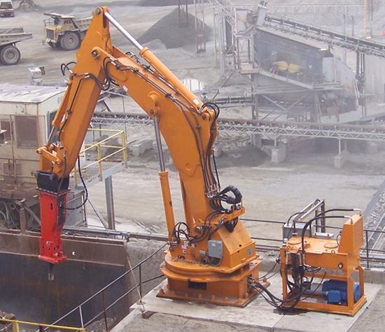 Hydraulic Pedestal Boom Systems