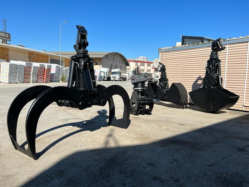 Excavator Log Grapple Timber Grabs