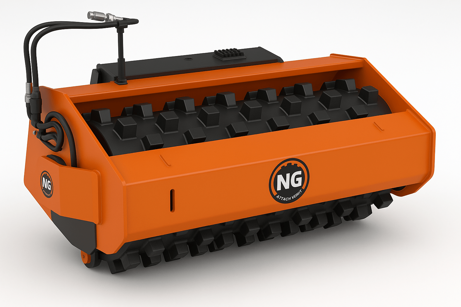 Vibratory Roller For Skid Loader