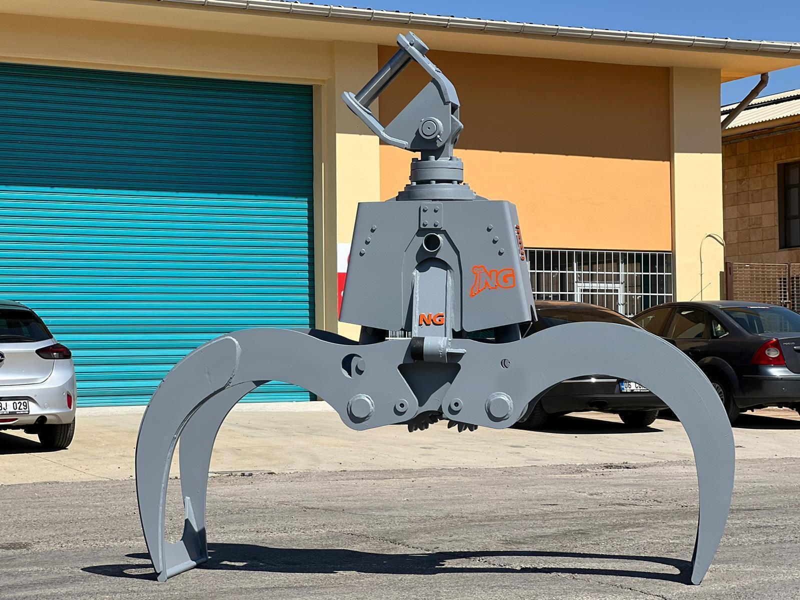 Grappin de Regroupement Hydraulique pour le Bois et les Grumes |