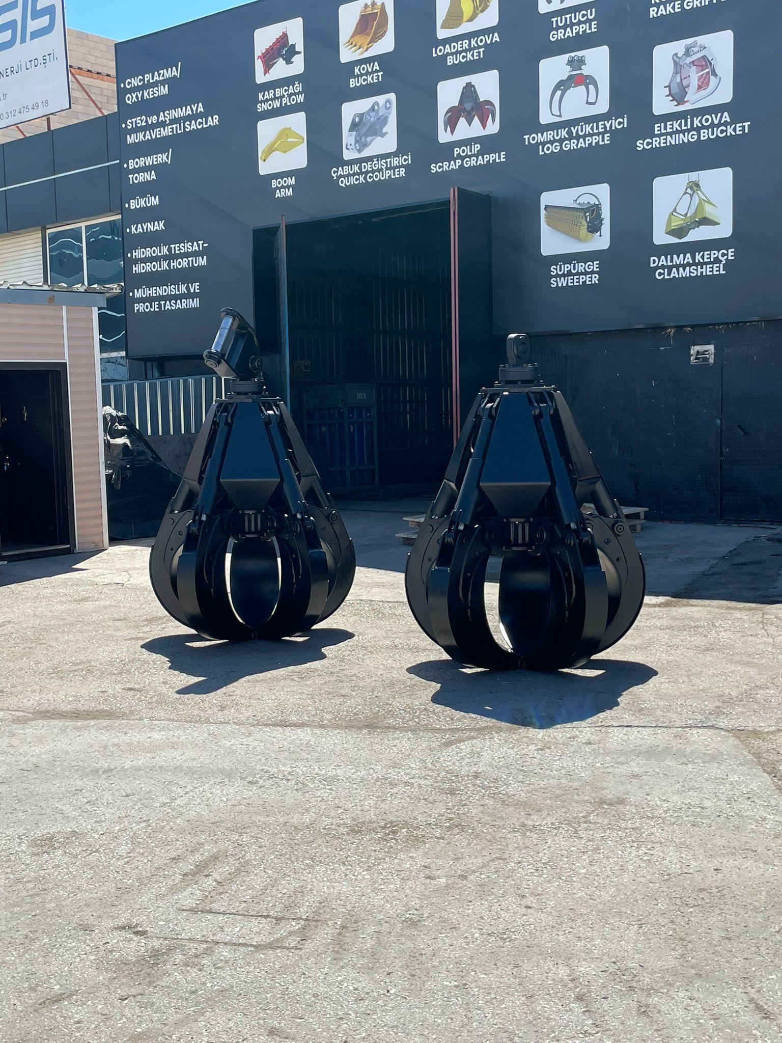 GRAPPINS ÉLECTRO HYDRAULIQUES