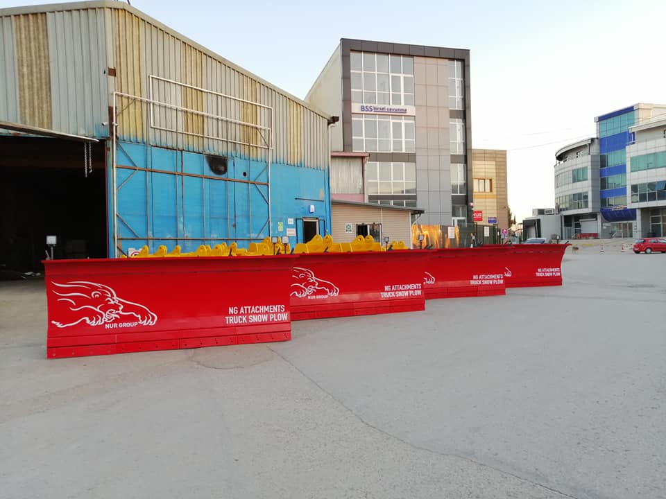 Kar Küreme Bıçakları İş Makinası