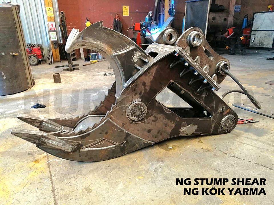 Excavator Stump Shears – Heavy-Duty Tree Root and Stump Cutting Solutions