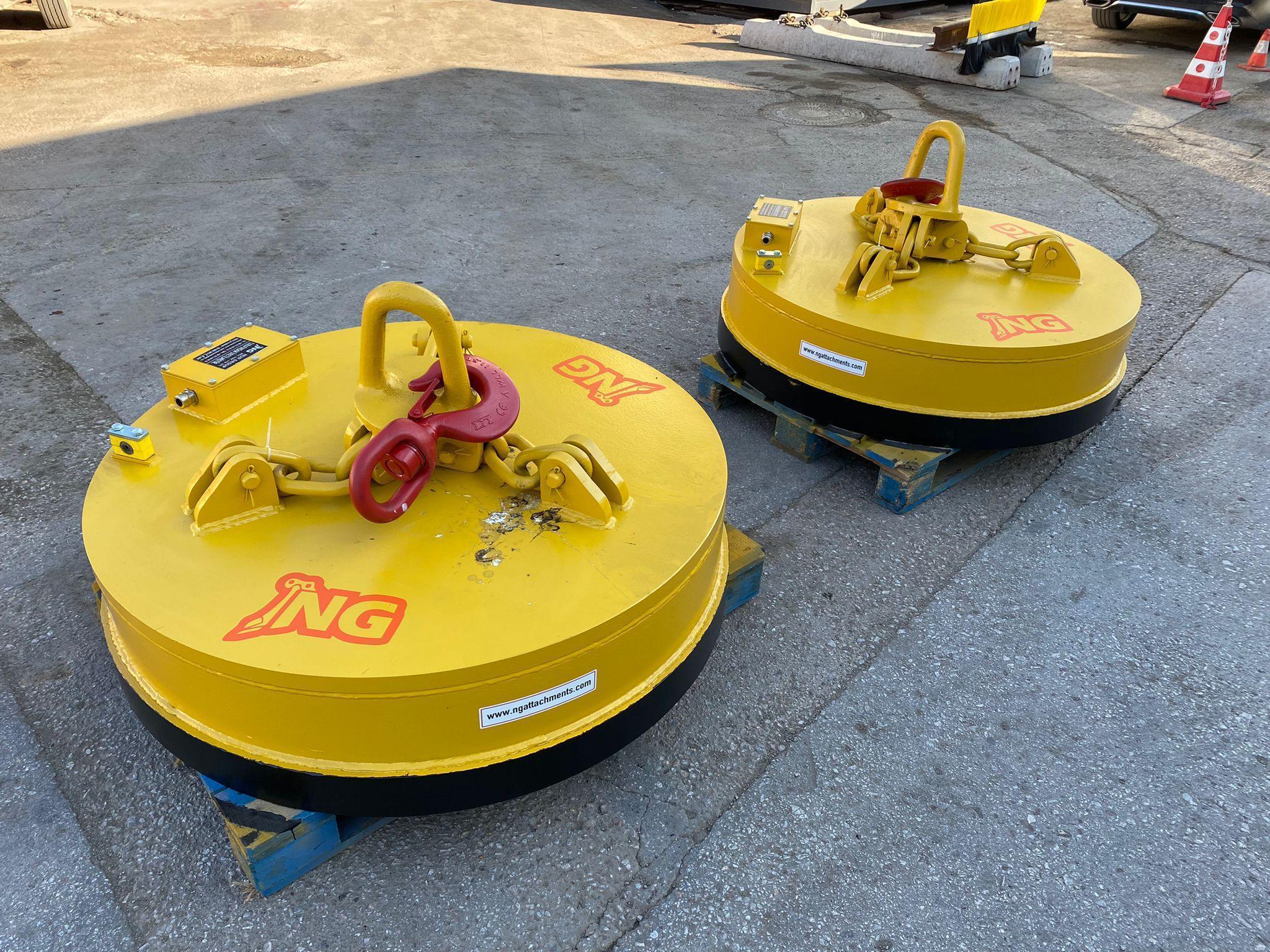 Excavator Electromagnets – Ideal for Scrap Yards and Recycling