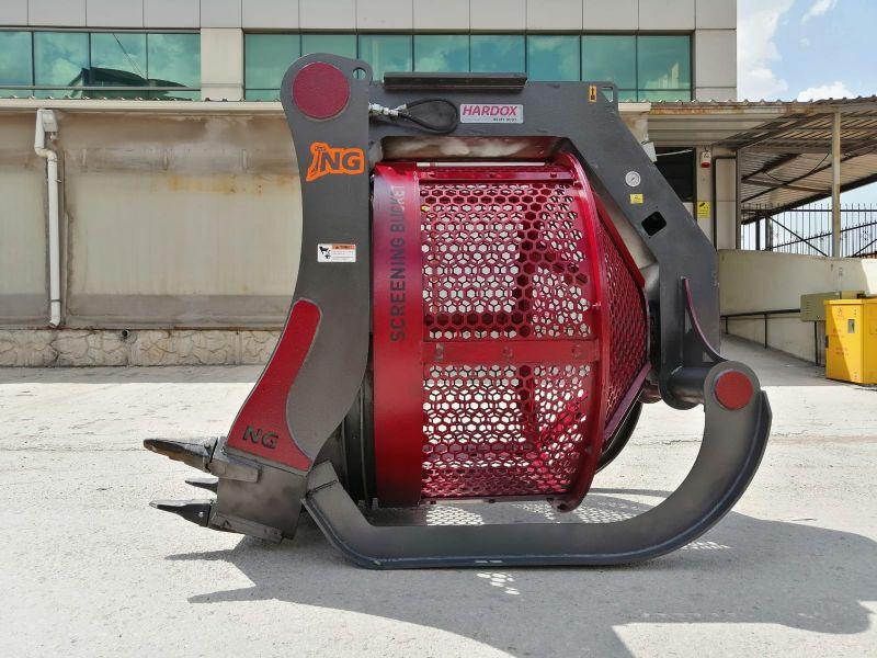 Excavator Screening Buckets – Precision Sorting and Material Separation