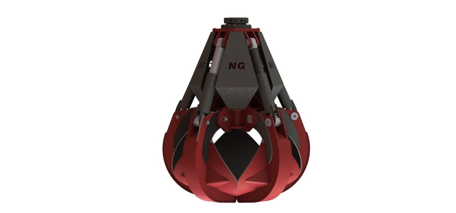 Hydraulik Mehrschalengreifer für Bagger