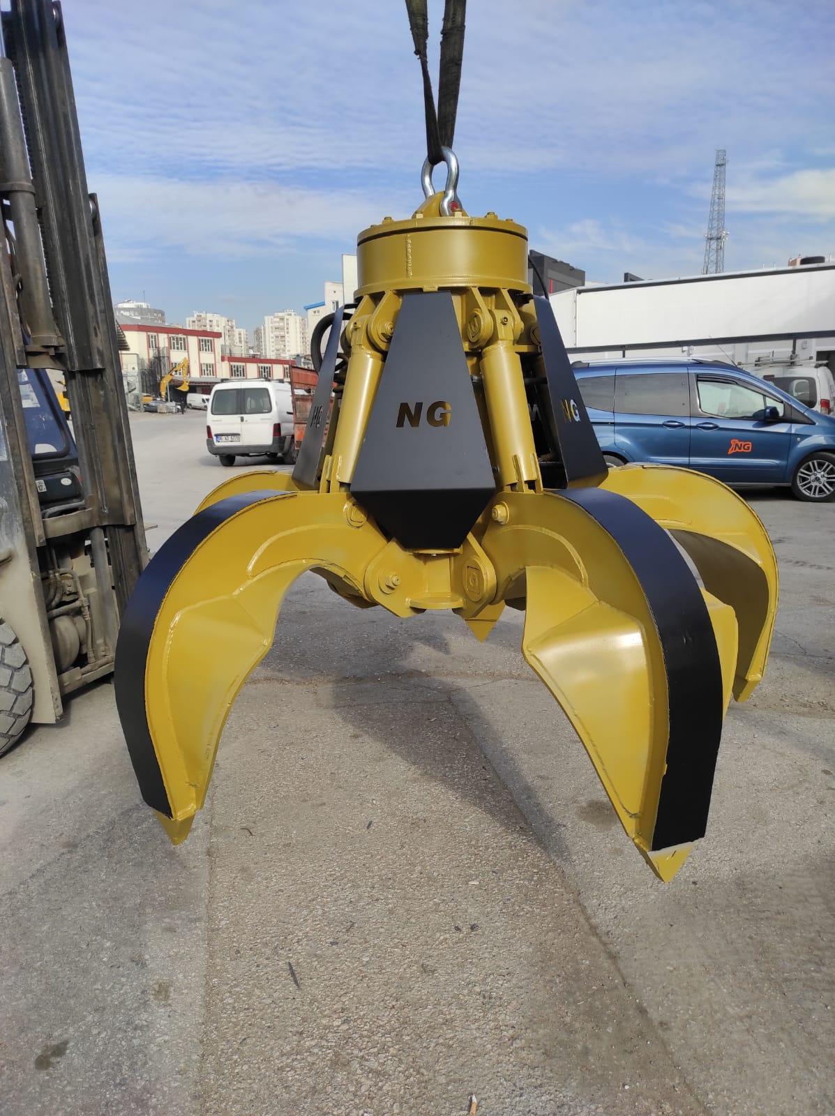 Electro-Hydraulic Orange Peel Grabs