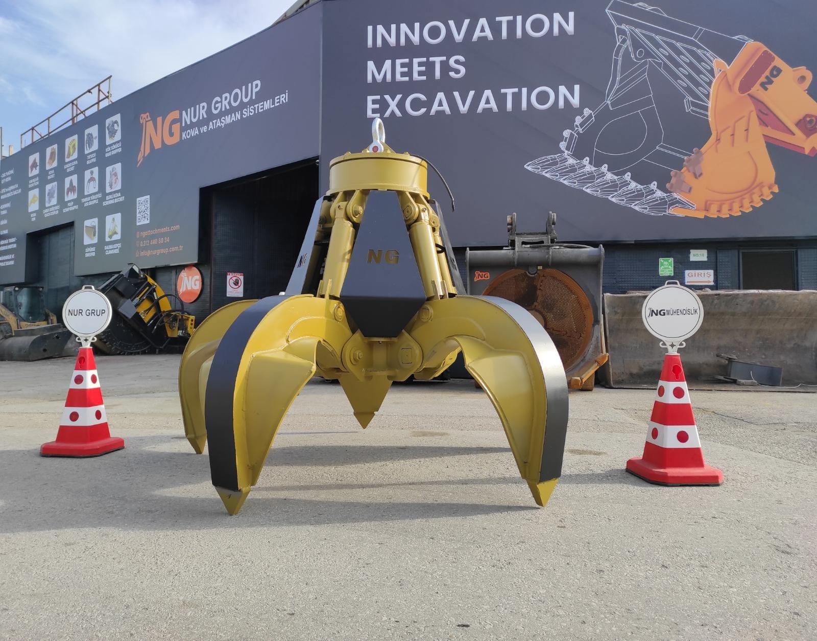 Electro-Hydraulic Orange Peel Grabs