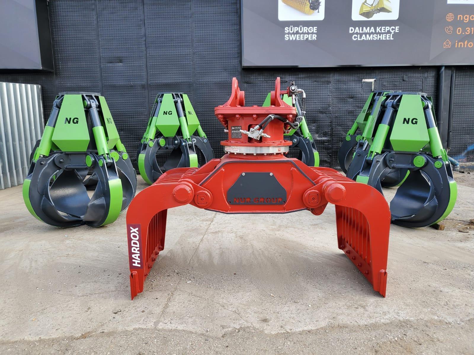 Hydraulische Sortiergreifer für Rückbau und Recycling
