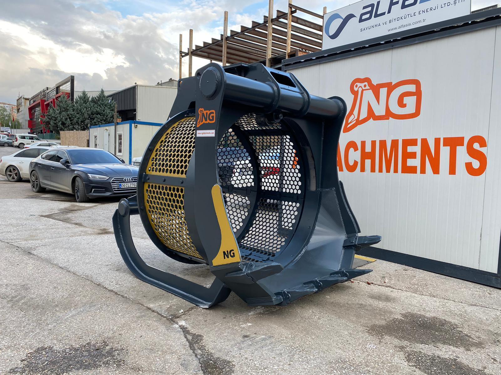 Excavator Screening Buckets – Precision Sorting and Material Separation