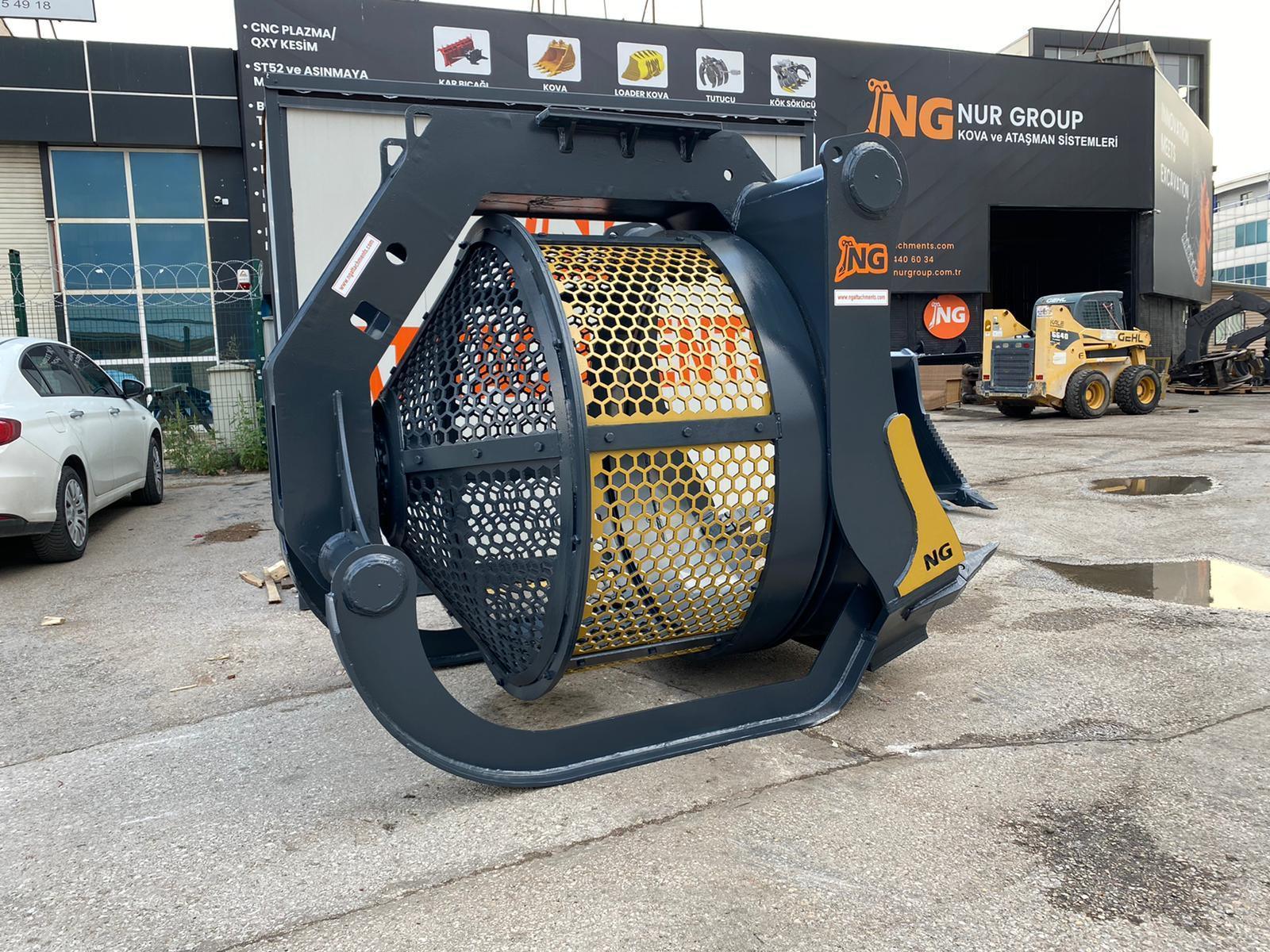 Excavator Screening Buckets – Precision Sorting and Material Separation