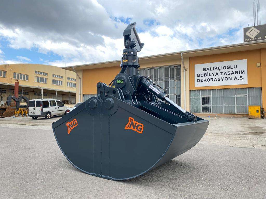 Electric Hydraulic Clamshell Grabs – Built for Coal, Grain, and Scrap Handling