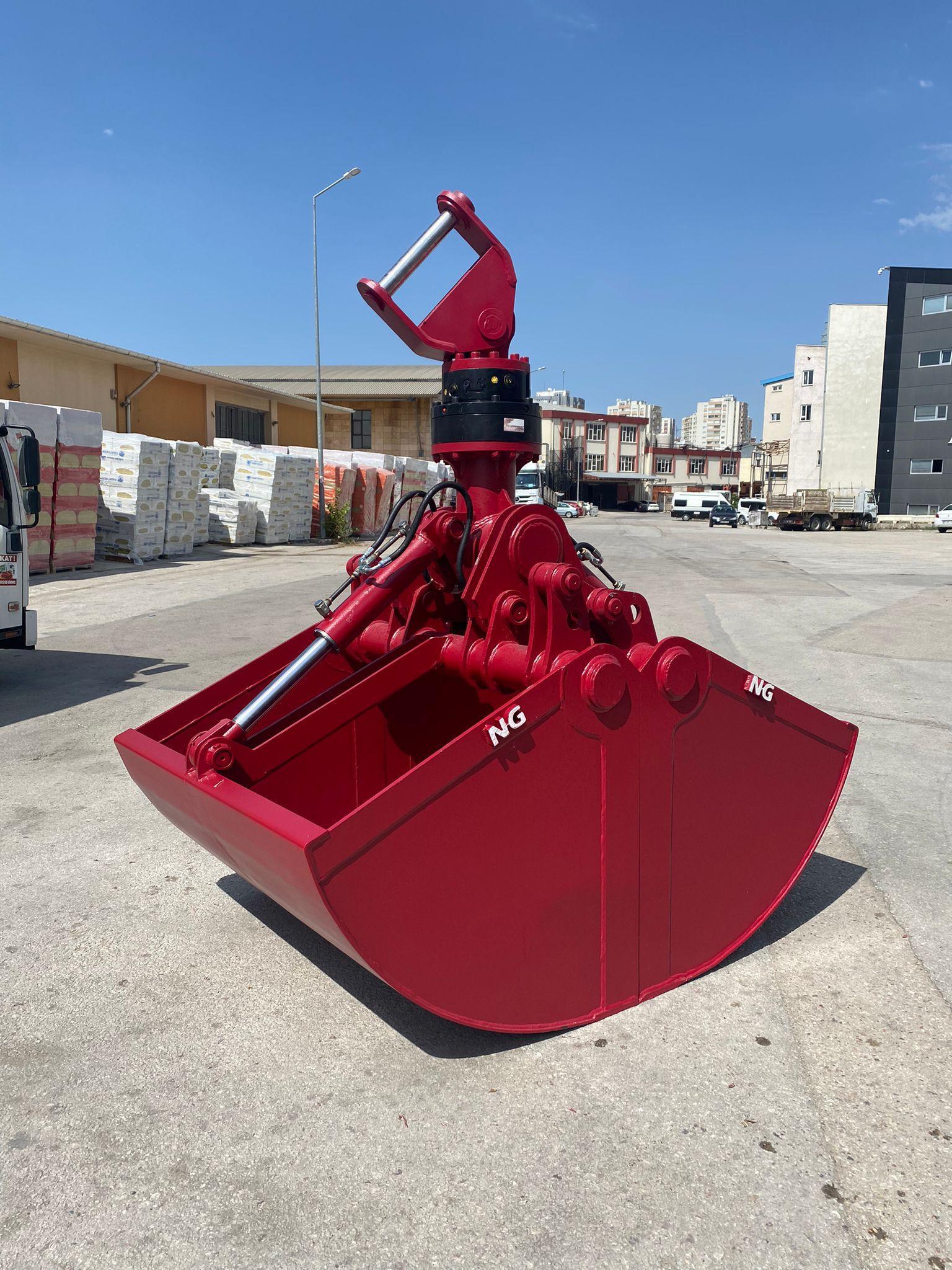 Electric Hydraulic Clamshell Grabs – Built for Coal, Grain, and Scrap Handling