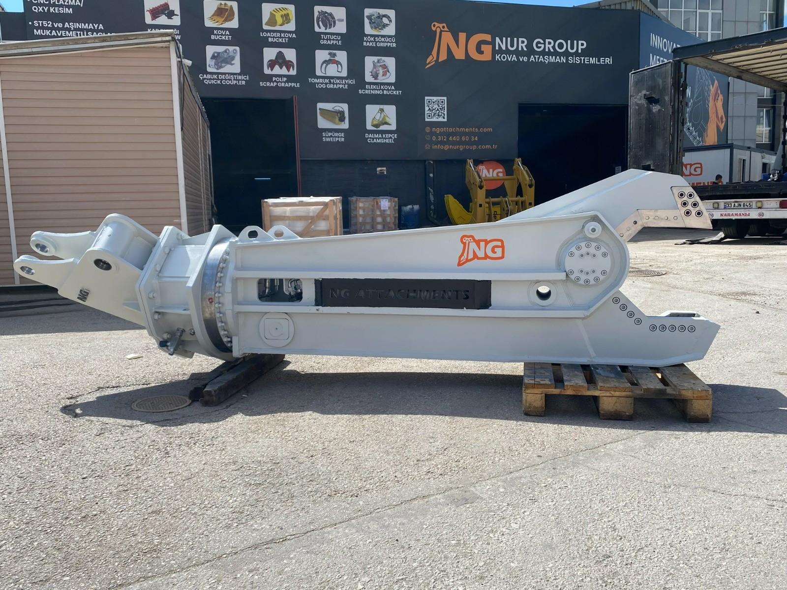 Excavator Hydraulic Scrap Shears for Demolition and Recycling Applications