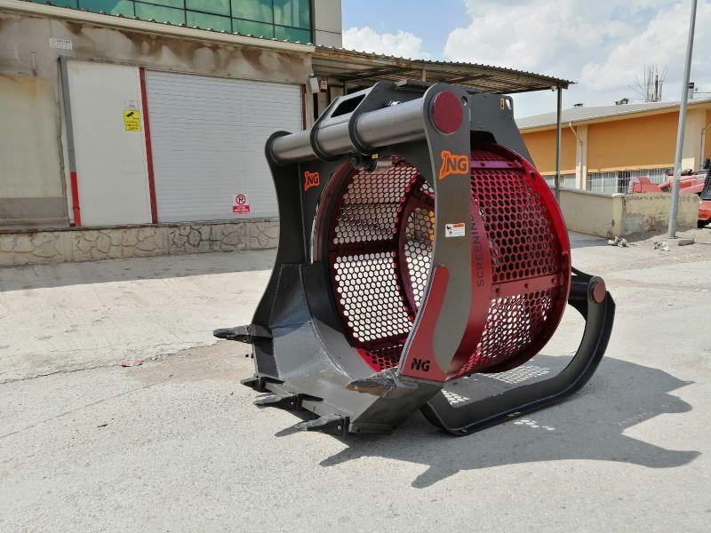 Excavator Screening Buckets – Precision Sorting and Material Separation