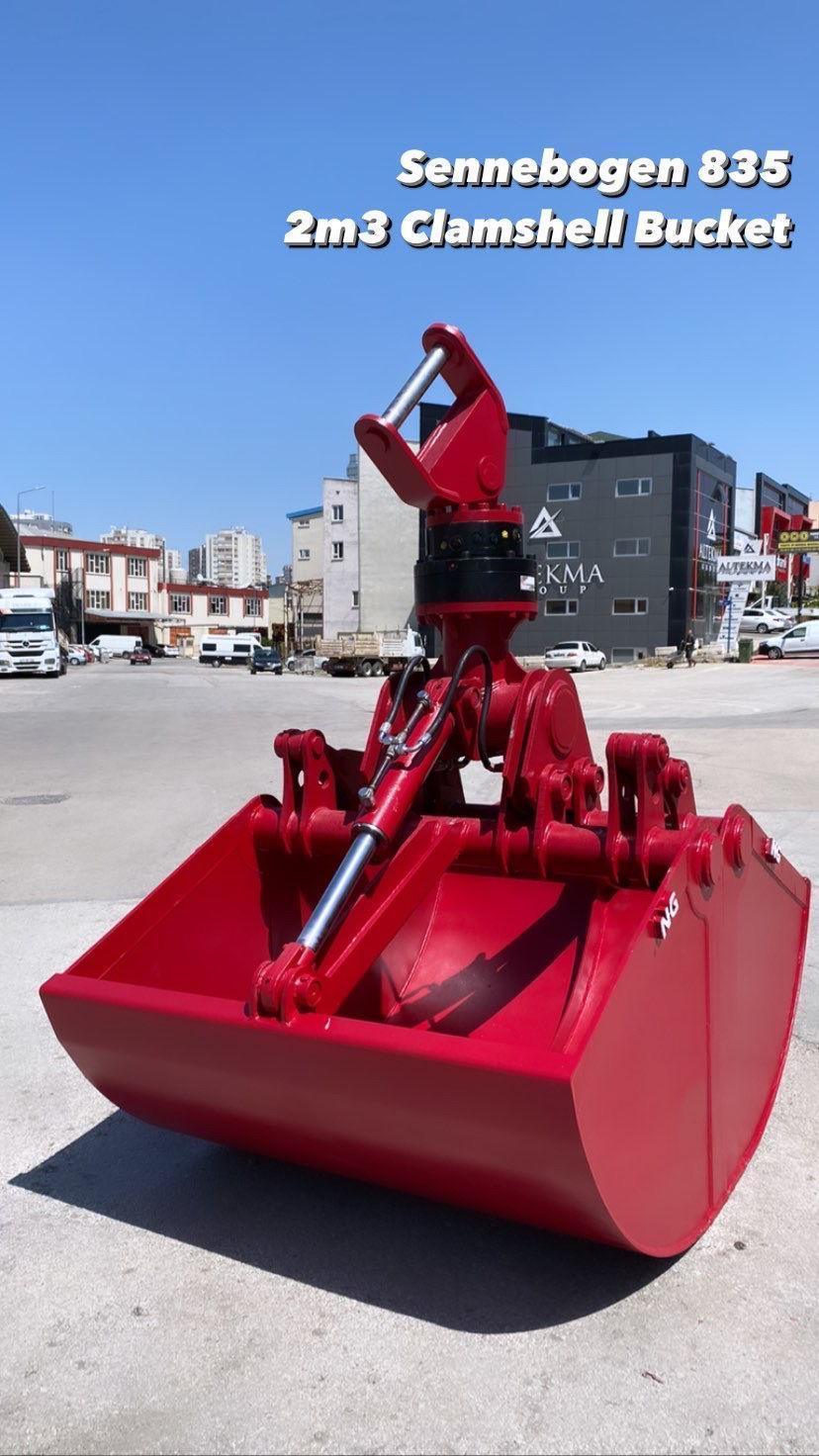 Electric Hydraulic Clamshell Grabs – Built for Coal, Grain, and Scrap Handling