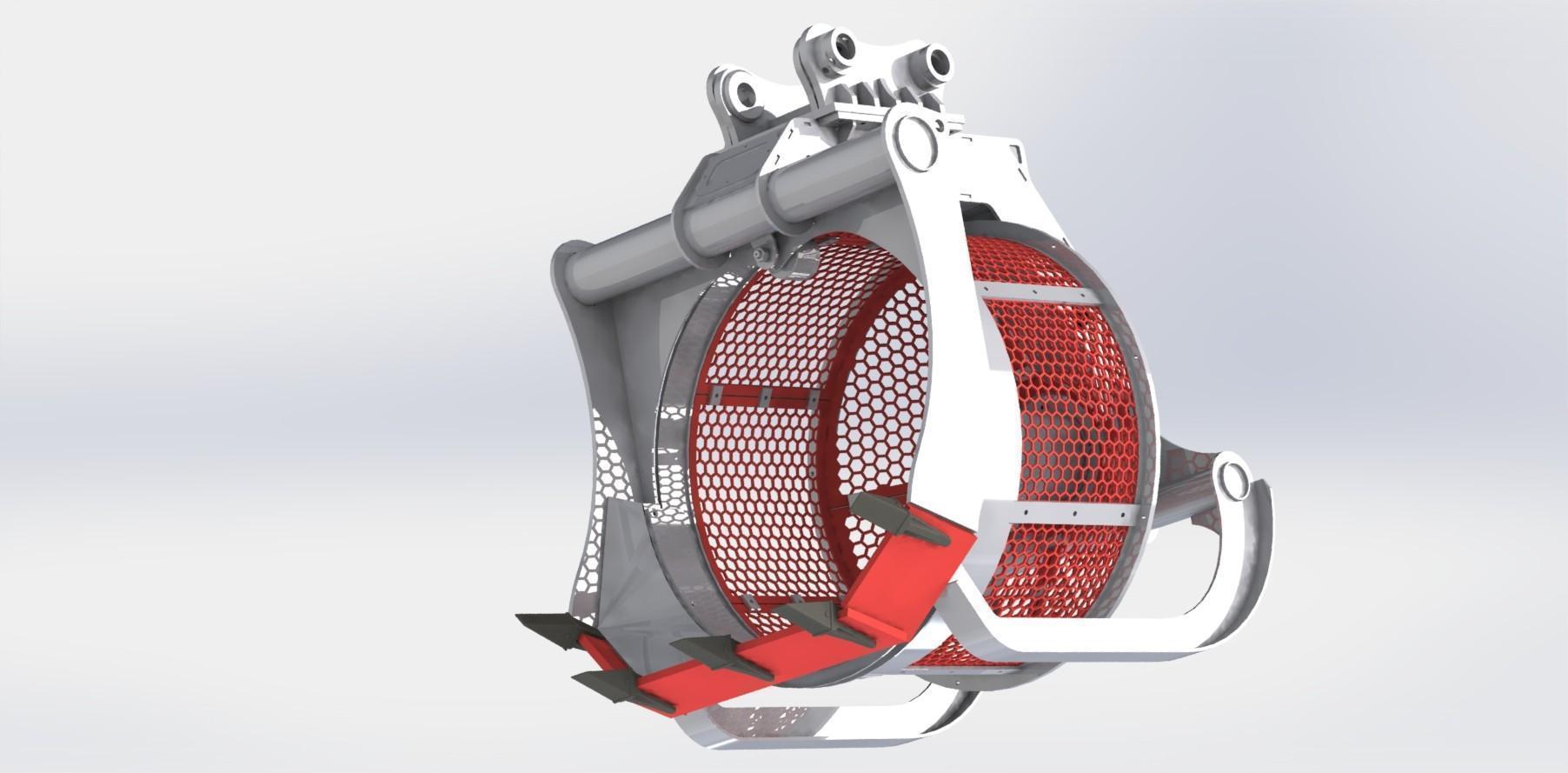 Excavator Screening Buckets – Precision Sorting and Material Separation