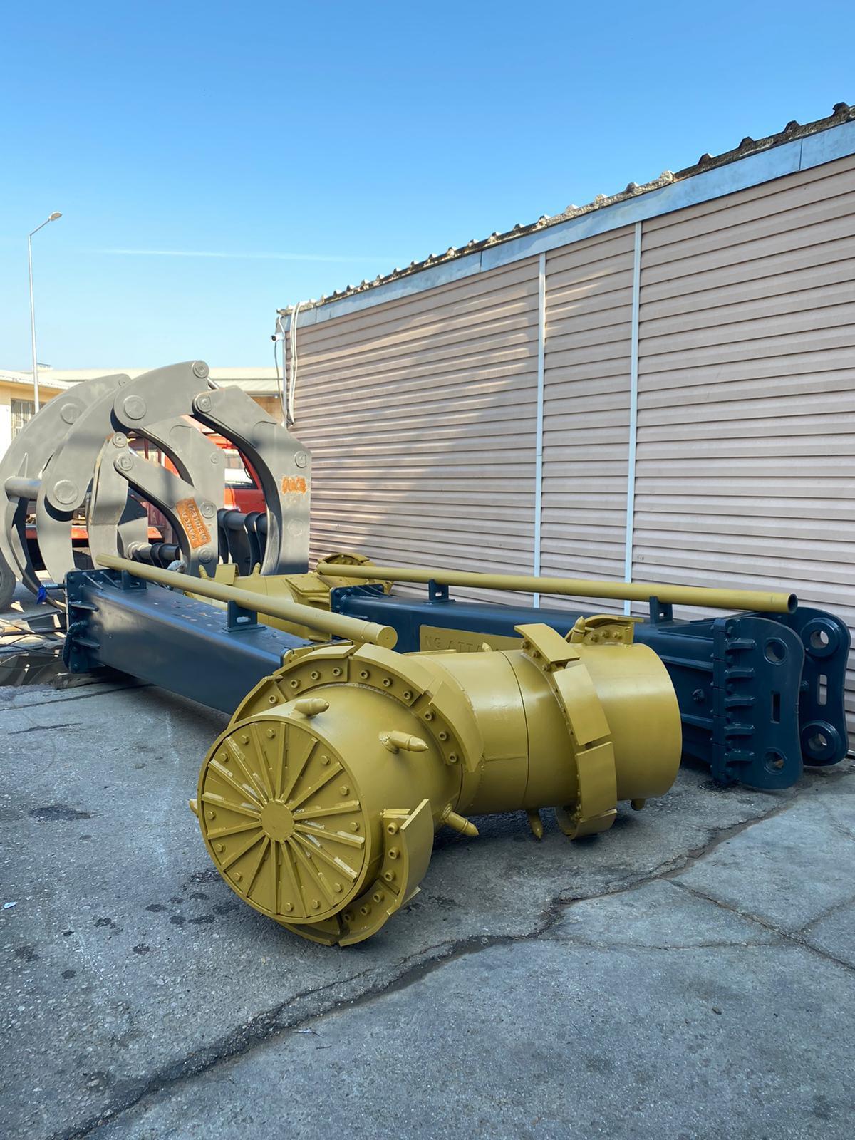 Excavator Soil Mixer Attachments for Ground Stabilization