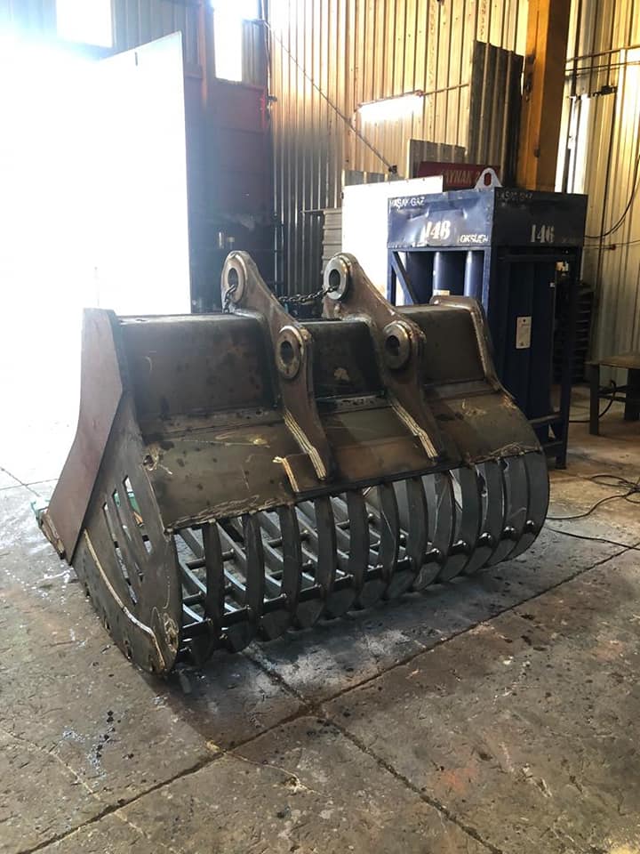 Sieblöffel für Bagger