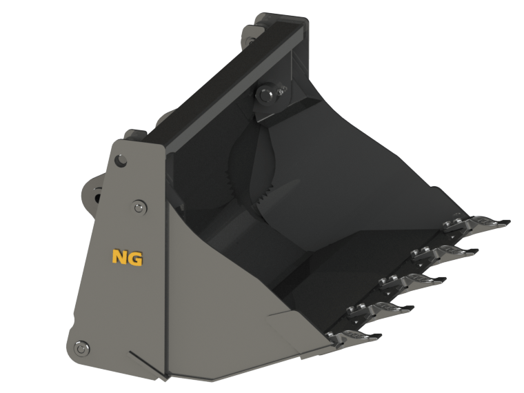 4 in 1 bucket For Backhoe Loader