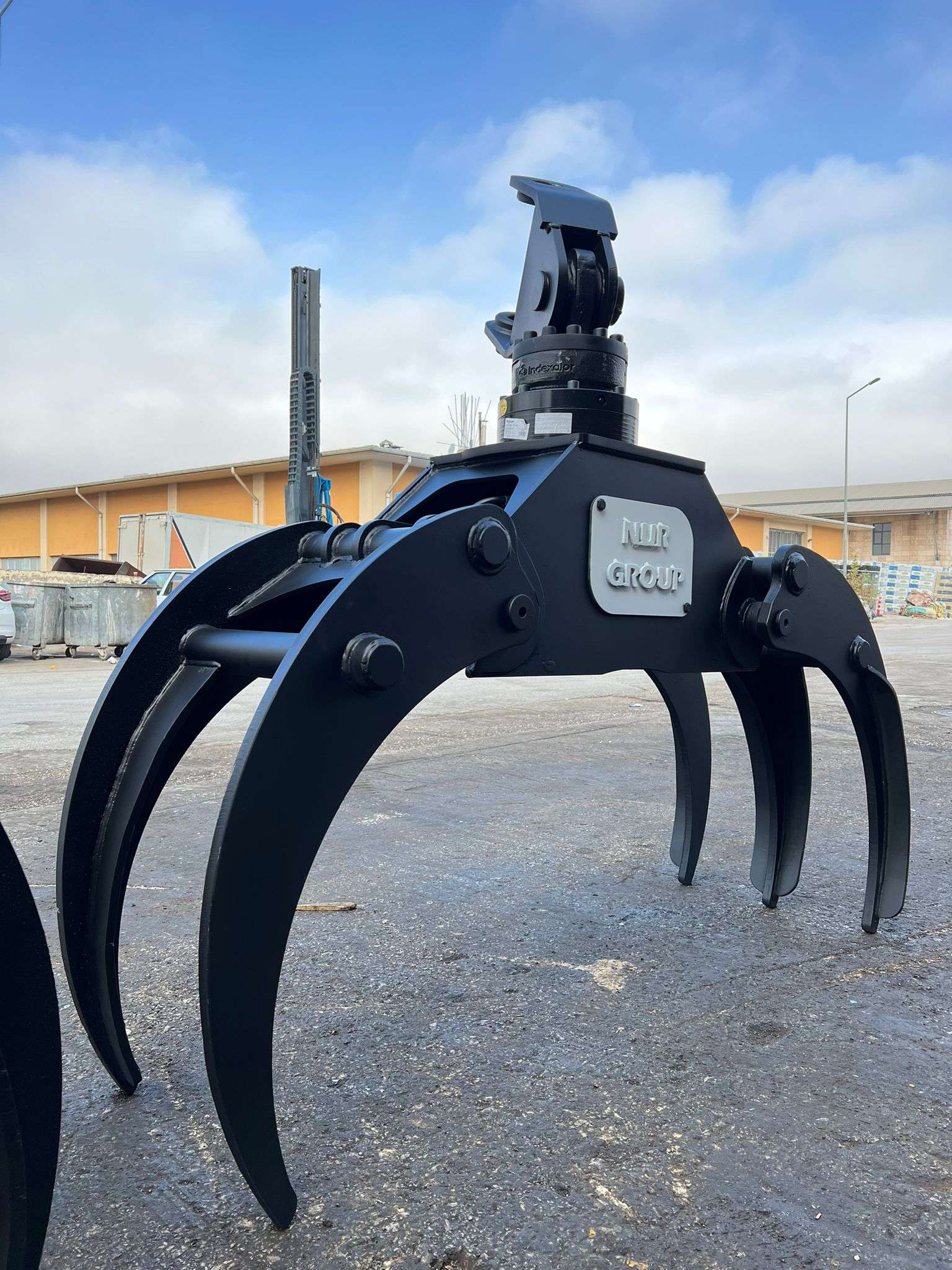 Grappin de Regroupement Hydraulique pour le Bois et les Grumes |