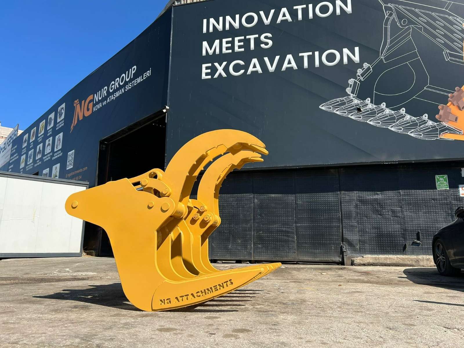 Rastrillos para excavadoras