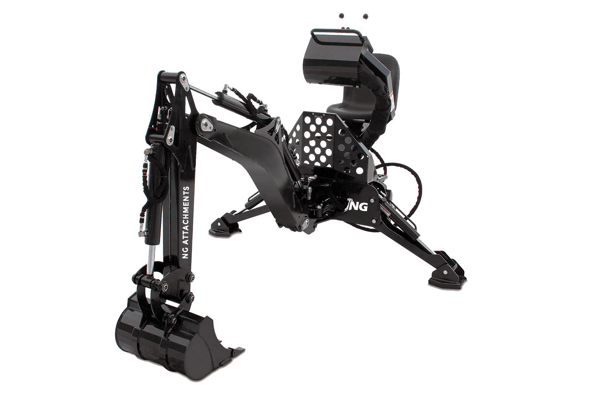 PELLE RÉTRO pour Mini-Chargeuse Bobcat