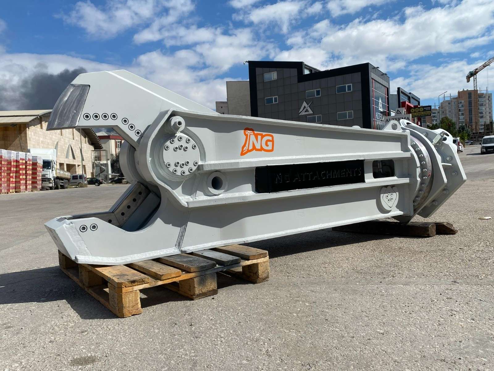 Excavator Hydraulic Scrap Shears for Demolition and Recycling Applications
