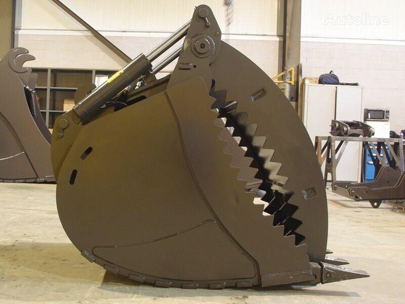 Heavy-Duty Excavator Grapple Buckets for Demolition, Recycling & Forestry