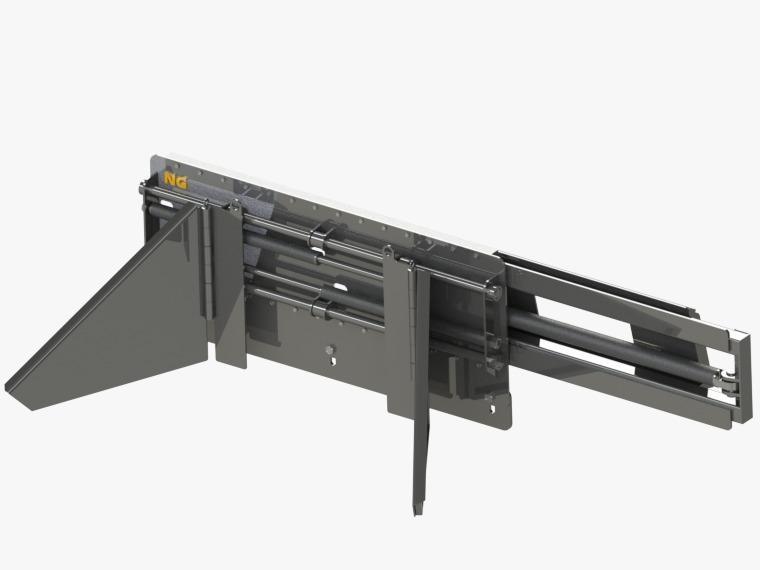 Mini Yükleyici Bobcat  Asfalt Serme Ataşmanı