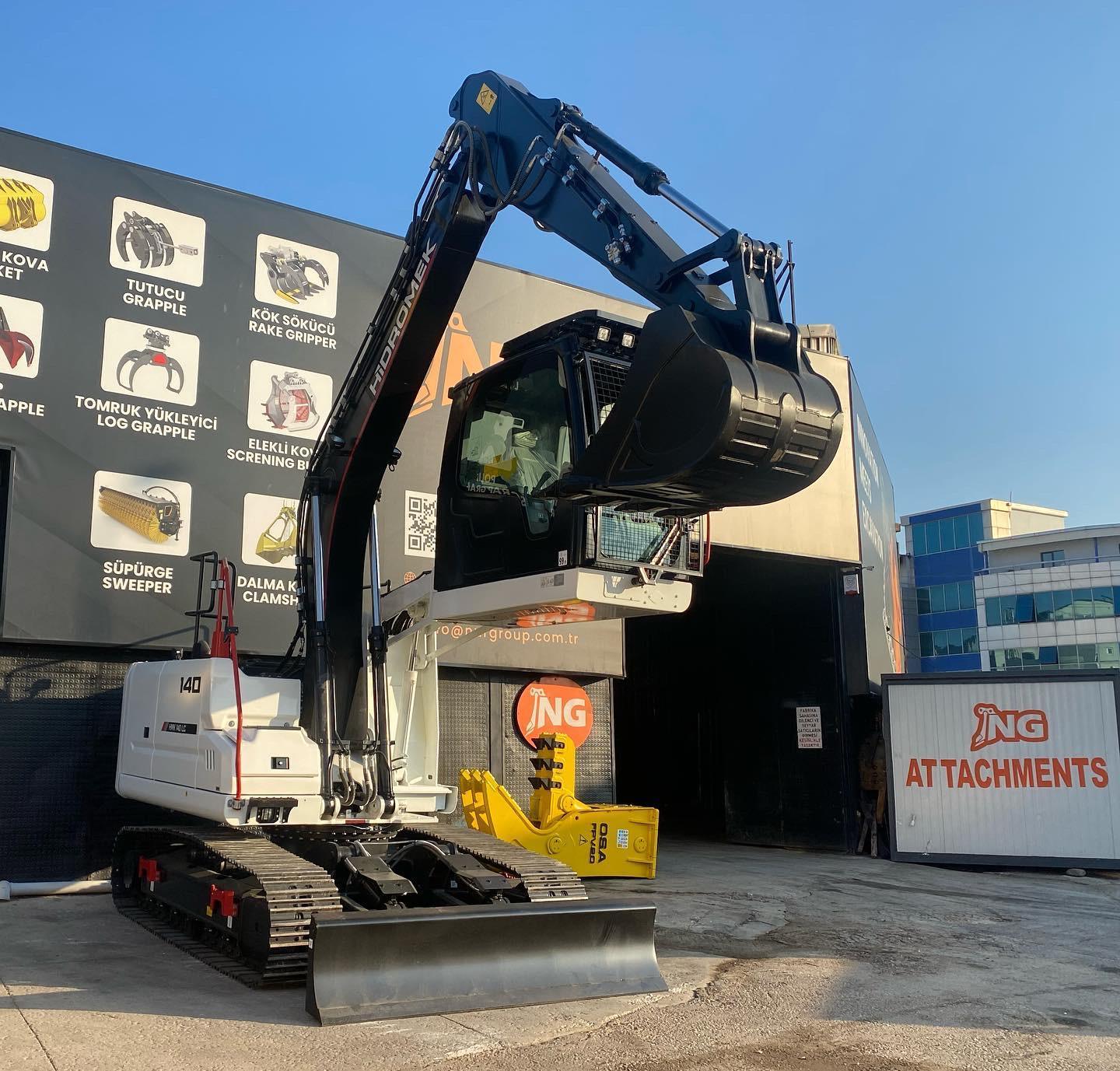 Hydraulik Mehrschalengreifer für Bagger