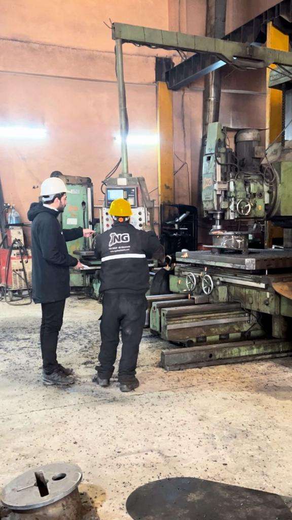CNC Bohrwerk Fason İşleme – İş Makinası Parçaları İçin Hassas Üretim