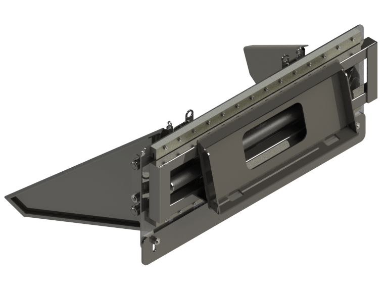 Hydraulischer Asphaltverteiler für Kompaktlader