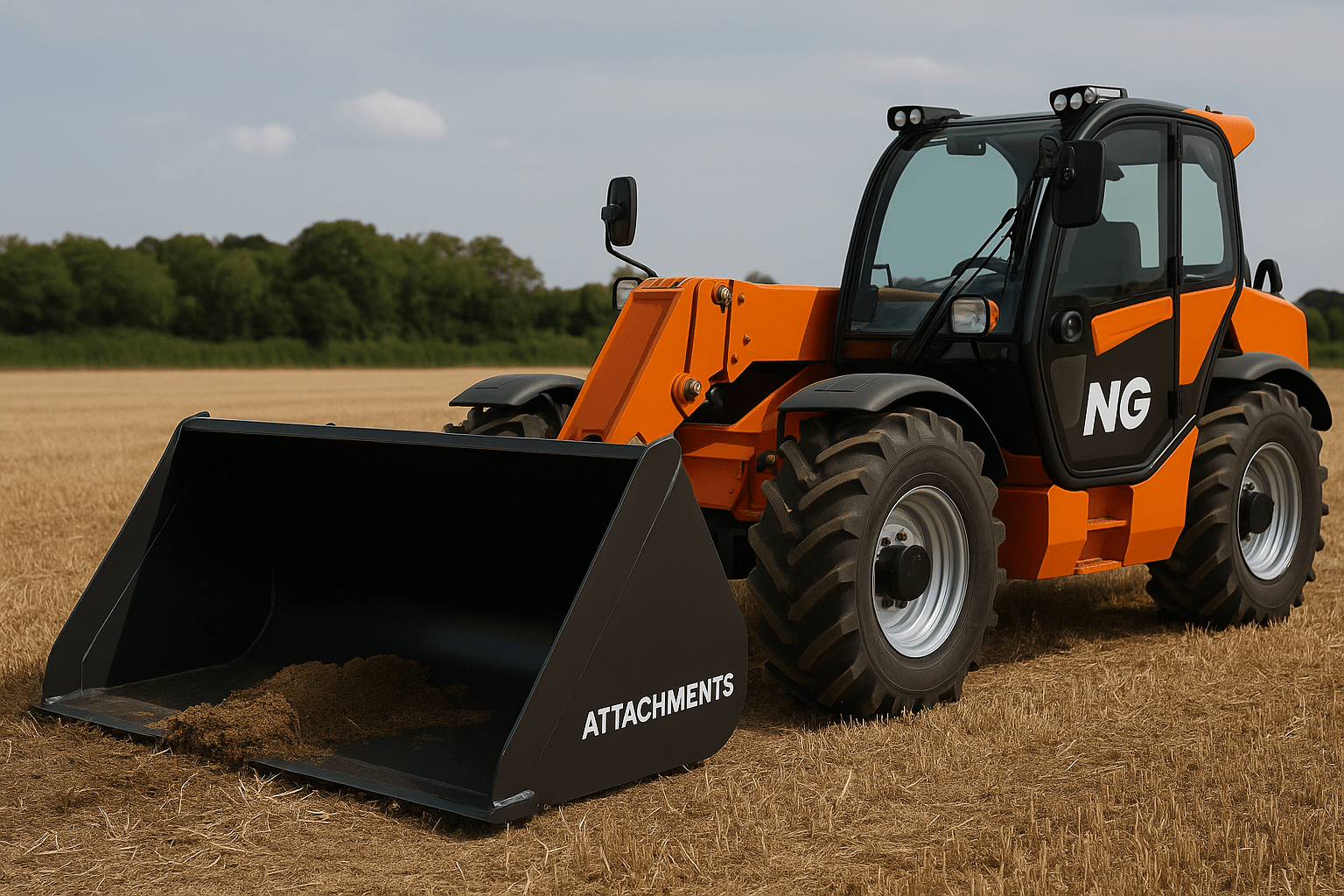 “Telehandler Ataşmanları ile Verimliliği Artırın: Tarım ve İnşaat Sektörlerinde Yeni Dönem