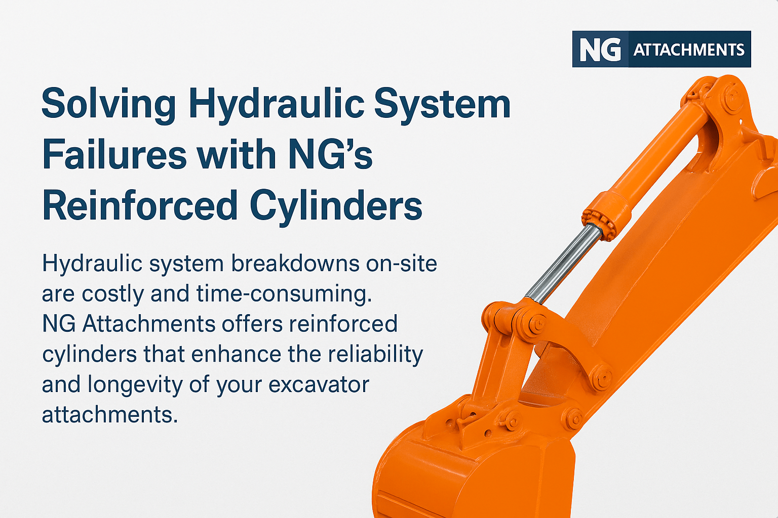 Solving Hydraulic System Failures with NG’s Reinforced Cylinders