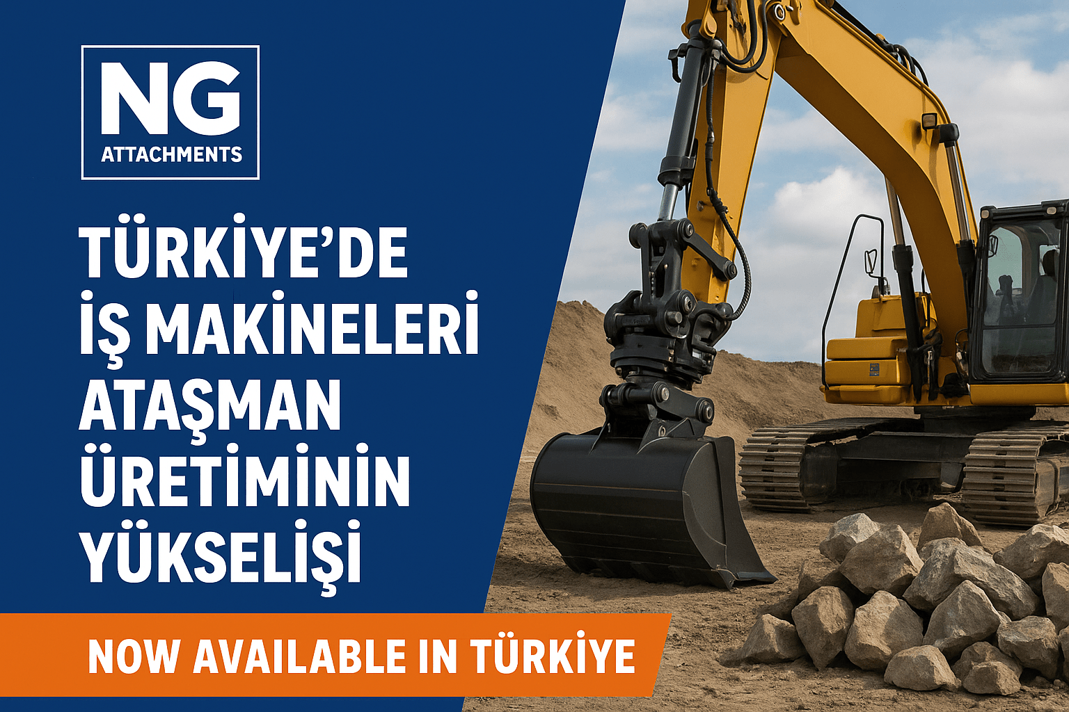 Türkiye’de İş Makineleri Ataşman Üretiminin Yükselişi: NG Attachments ile Güçlü ve Yerli Çözümler
