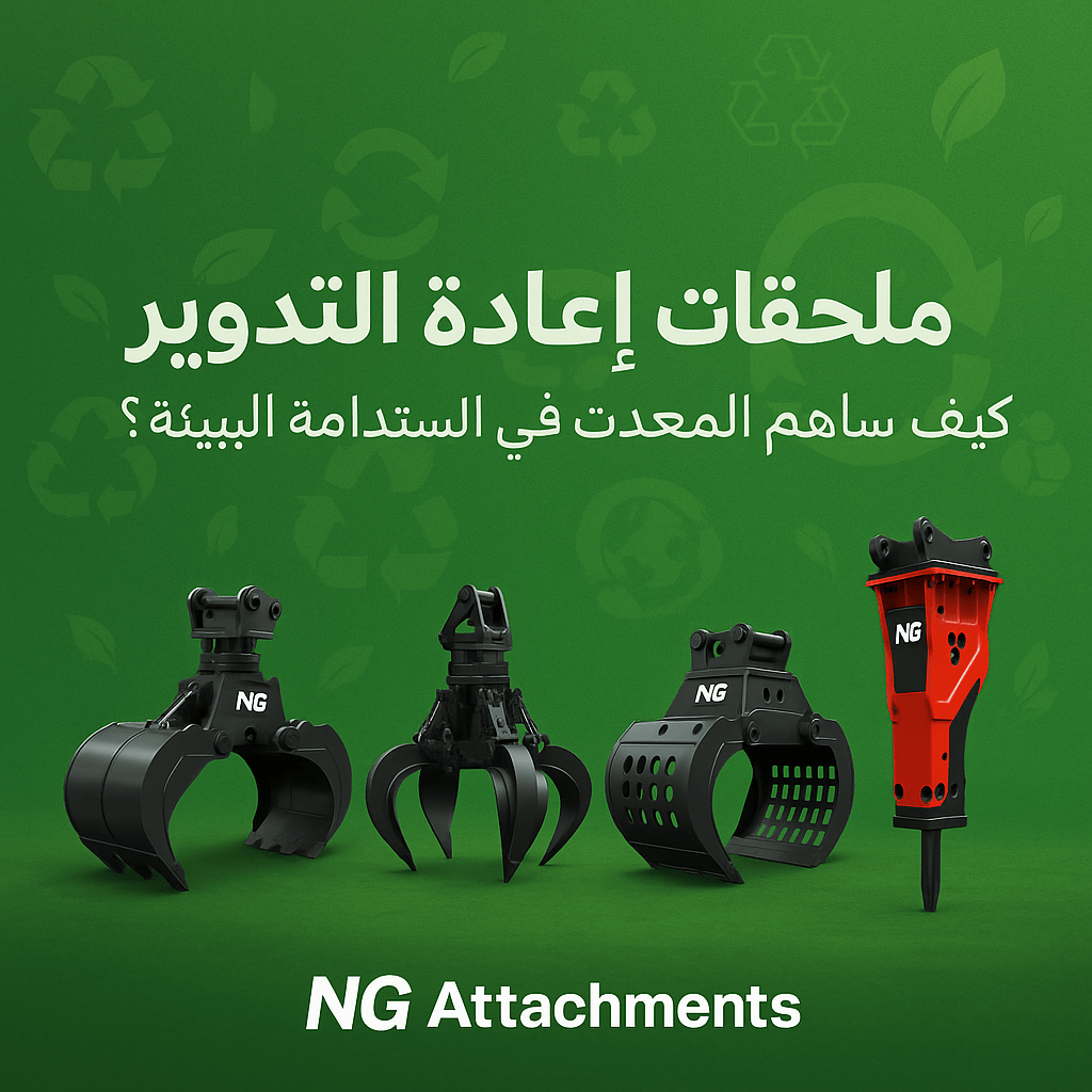 ملحقات إعادة التدوير: كيف تساهم المعدات في الاستدامة البيئية؟