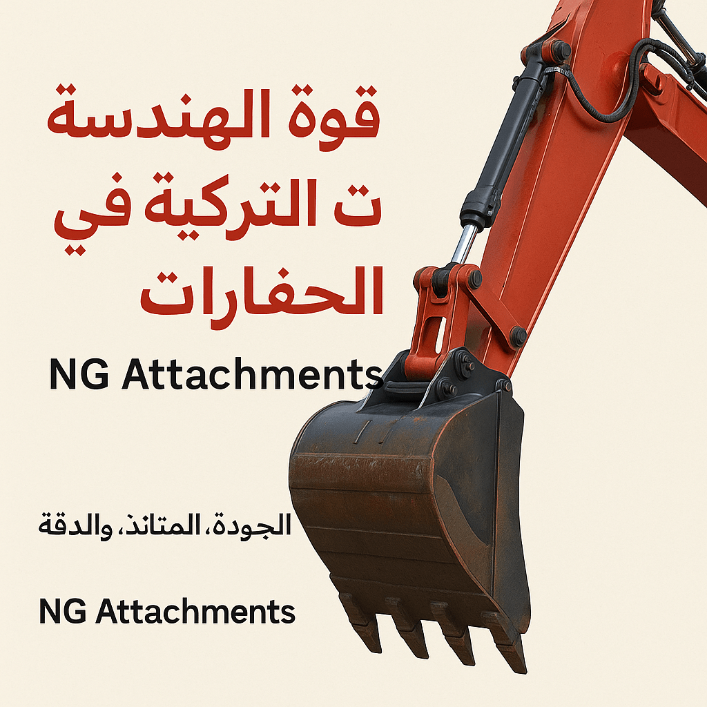 قوة الهندسة التركية في ملحقات الحفارات — NG Attachments