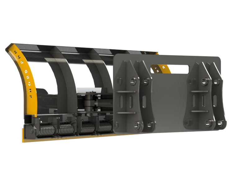 Lama zapada buldoexcavator